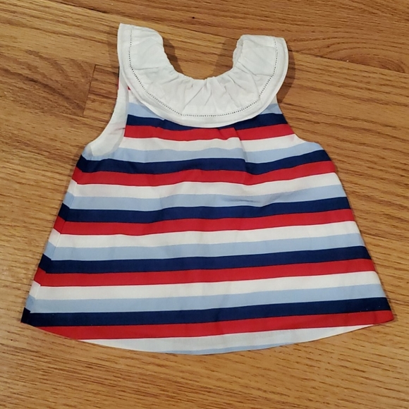 Janie and Jack Sleeveless Side Bow Sweater Active Sweatshirt